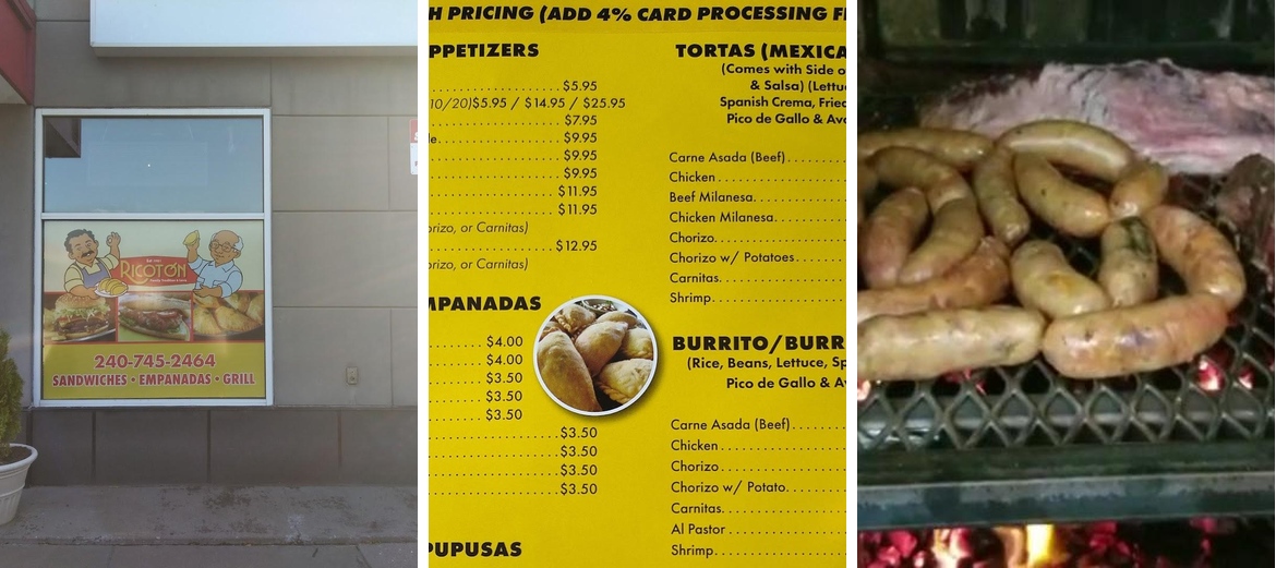 Ricoton Menu