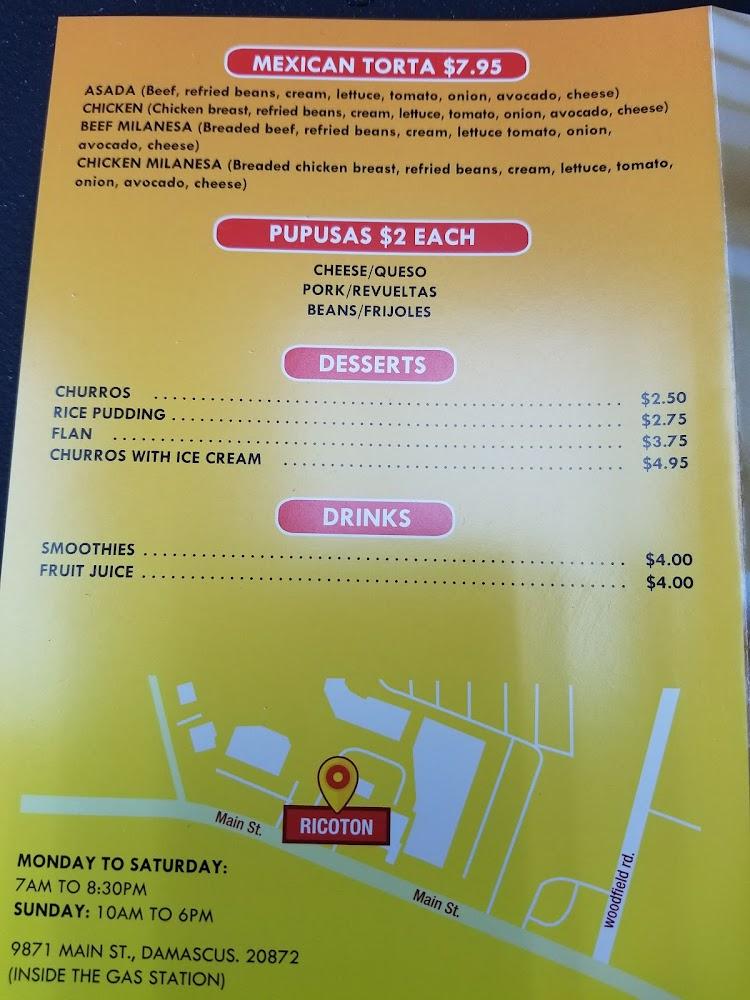 Ricoton Menu image 4